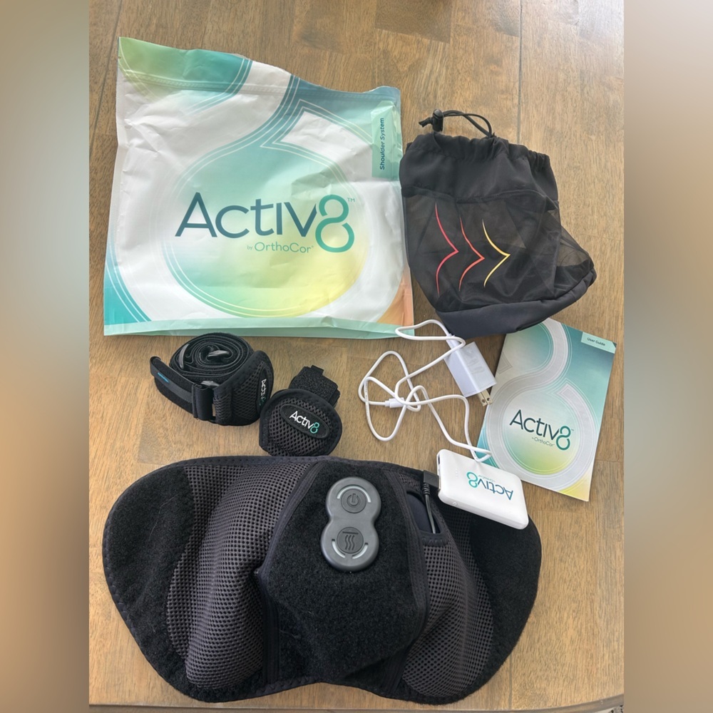 Activ8 by OrthoCor Shoulder System Orthopedic Brace Black OS